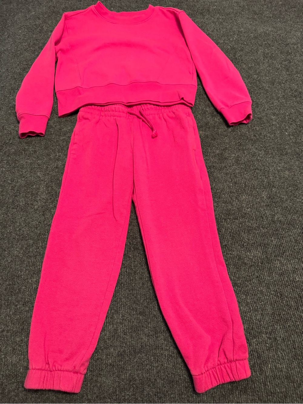 Athletic Works Bright Pink Kids Sweatpants & Joggers Size 6-6X